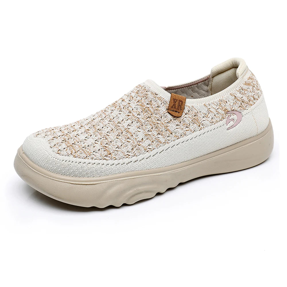Women Anti Slip Thick Sole Walking Shoes Breathable Lightweight Comfortable Boat Shoes for Outdoor Travel