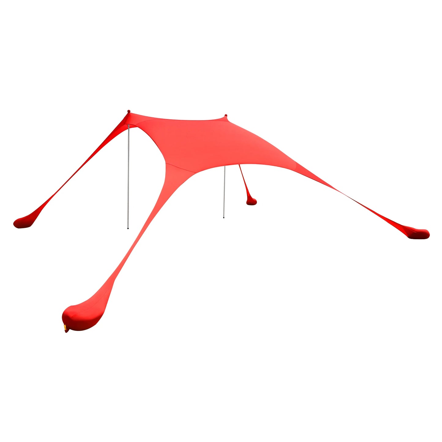 Hot Sell Portable Beach Canopy Tent Sunshade Polyester Fiber Easy Setup Outdoor Shelter for Camping Picnic Fishing Red