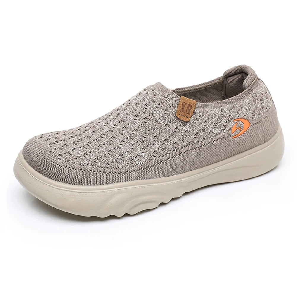 Women Anti Slip Thick Sole Walking Shoes Breathable Lightweight Comfortable Boat Shoes for Outdoor Travel